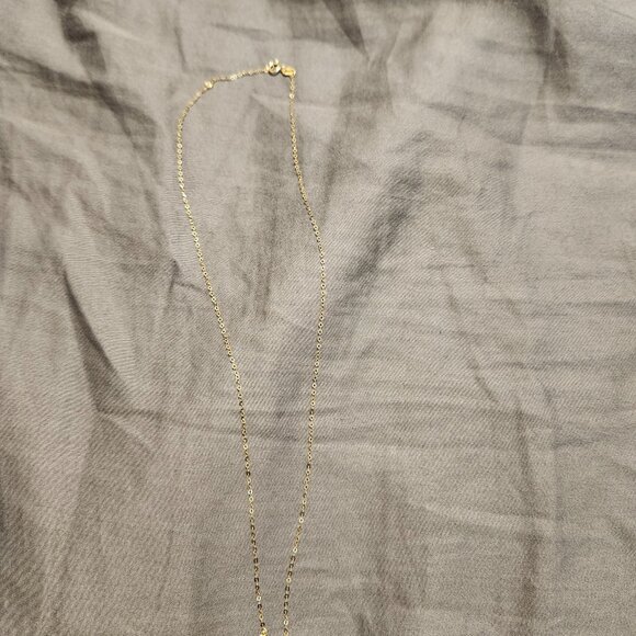 Saudi Gold 18k light weight necklace - Picture 3 of 3